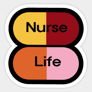 Nurse Life Sticker